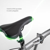 Thumbnail for Bicicleta Plegable Vintage R20 7 Velocidades Acero Neon