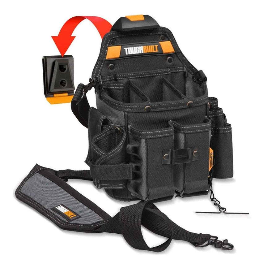 Bolsa Bandolera Porta Herramientas Electricistas Toughbuilt Modelo TB-CT-114TB-CT-114-TOU