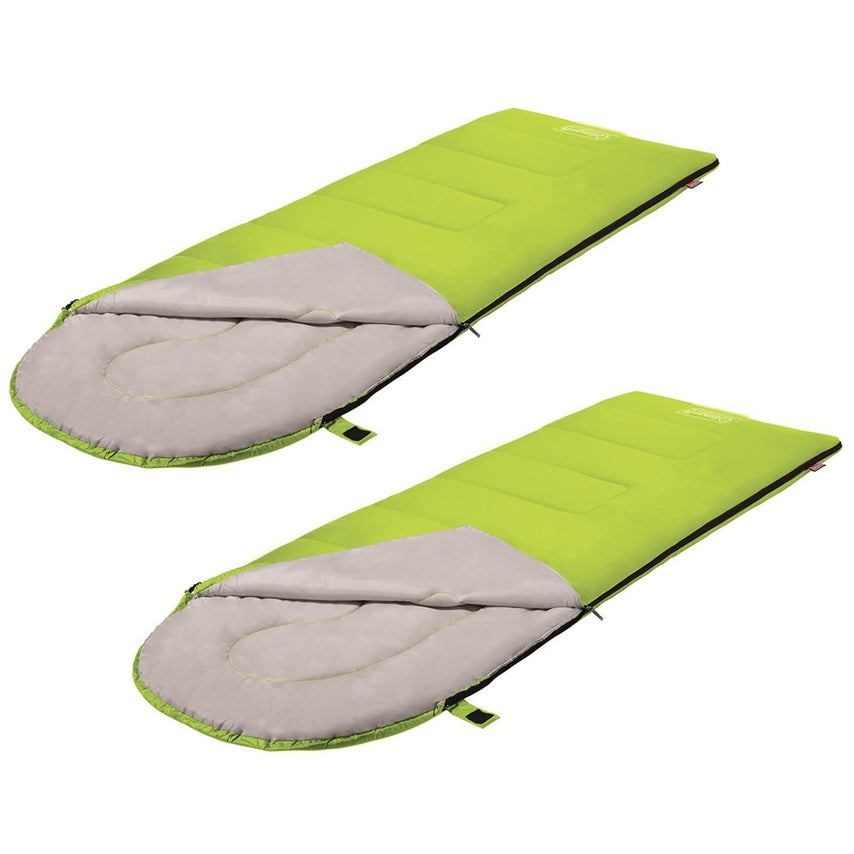 Bolsa Dormir Sleeping Bag 223x71cm Verde Scout Coleman 2pzsCOMBO-COLEMAN-09