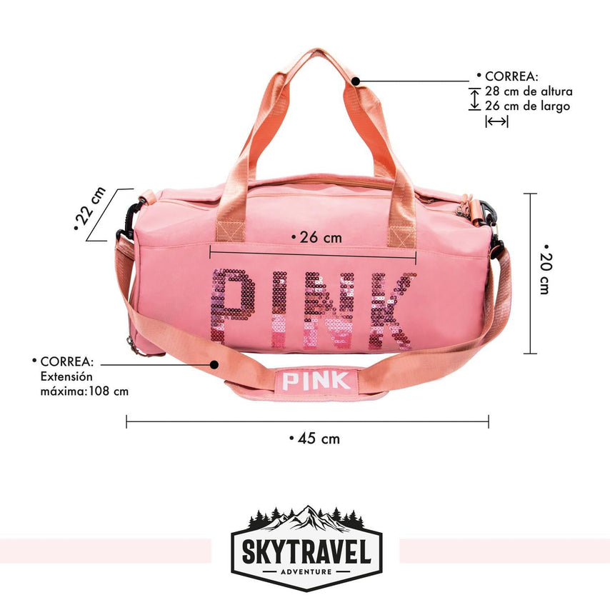 Bolsa Maleta Deportiva Mujer Bolsa Mochila Gym ImpermeableRBMCMP030001