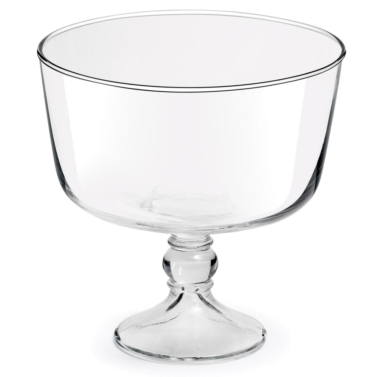 Bombonera De Cristal Dulcero Copon 23cm Frutero Libbey