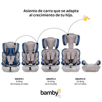 Thumbnail for Autoasiento Para Carro Silla de Bebe Seguridad 9m A 11 Años