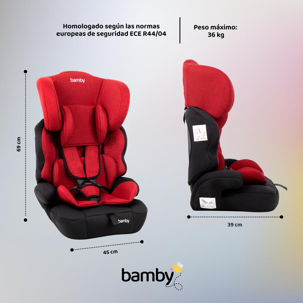 Autoasiento Para Carro Silla de Bebe Seguridad 9m A 11 Años