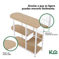 Thumbnail for Rack Mueble Cocina Multiusos Horno de Microondas y Garrafón