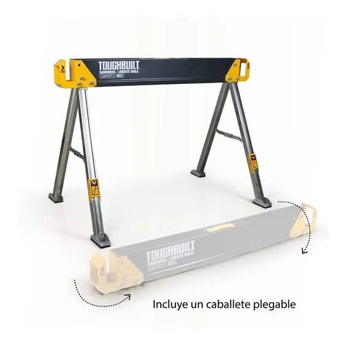 Caballete de Aserrar/Mesa de Trabajo Portátil 105 cm TB-C550