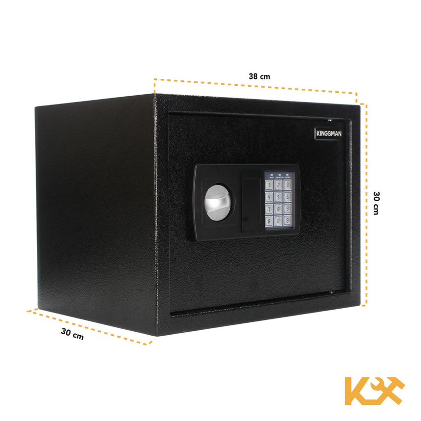 Caja Fuerte Seguridad Grande Digital Llave 30 x 38 x 30 cm KingsmanKMCF38N