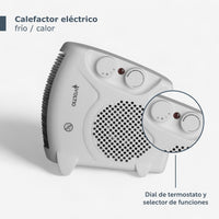 Thumbnail for Calefactor Portatil Calentador Electrico Ventilador 1500W