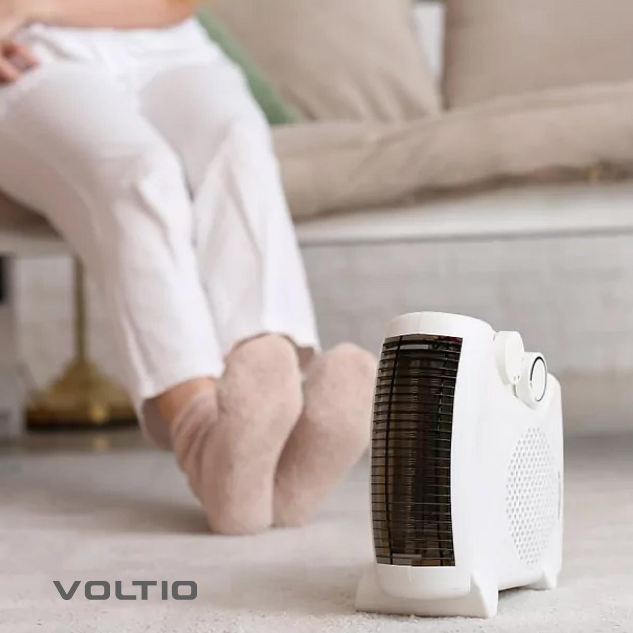 Calefactor Portatil Calentador Electrico Ventilador 1500W