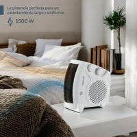 Thumbnail for Calefactor Portatil Calentador Electrico Ventilador 1500W