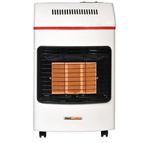 Calefactor Portatil Gas Lp 3 Radiantes Blanco Heat WaveHG3R - MAC