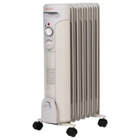 Calentador Calefactor Eléctrico de Aceite Blanco HR1507ZCR Heat WaveHR1507ZCR-MAC