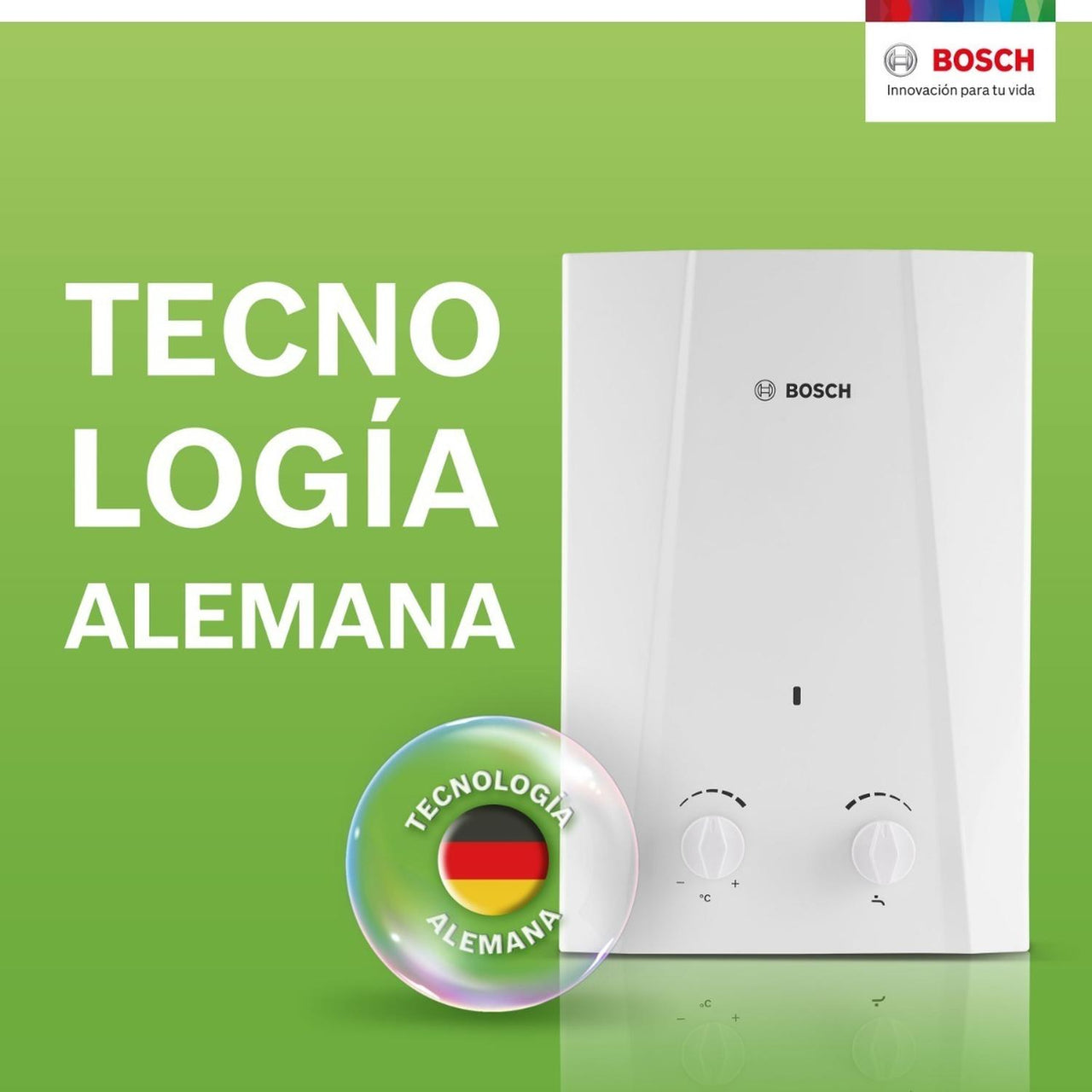 Calentador De Agua Instantaneo 1 Servicio Eco 6 Gas Bosch