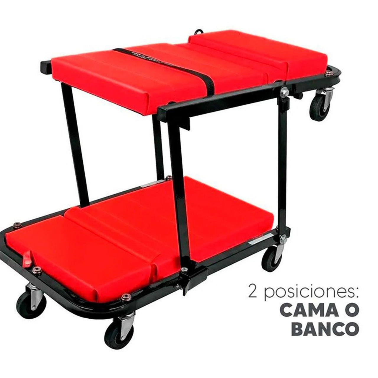 Cama De Banco De Taller 48 Pulgadas 4 posiciones 11899 Adir