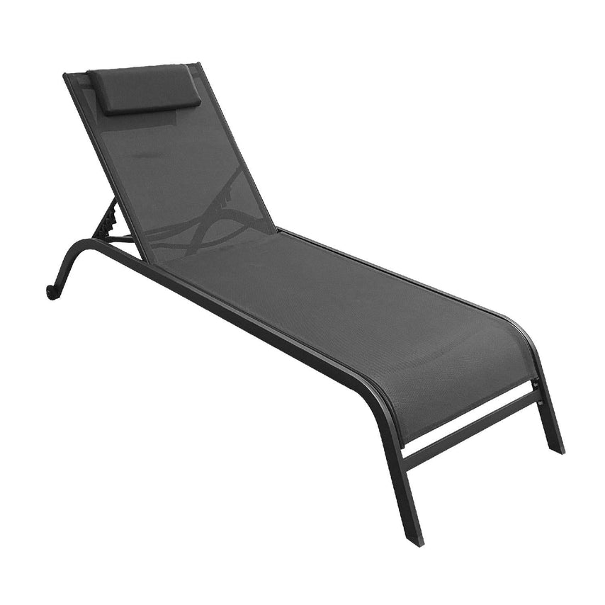 Camastro Exterior Textileno Reclinable Silla de Playa JardinKHLOUNGERDG