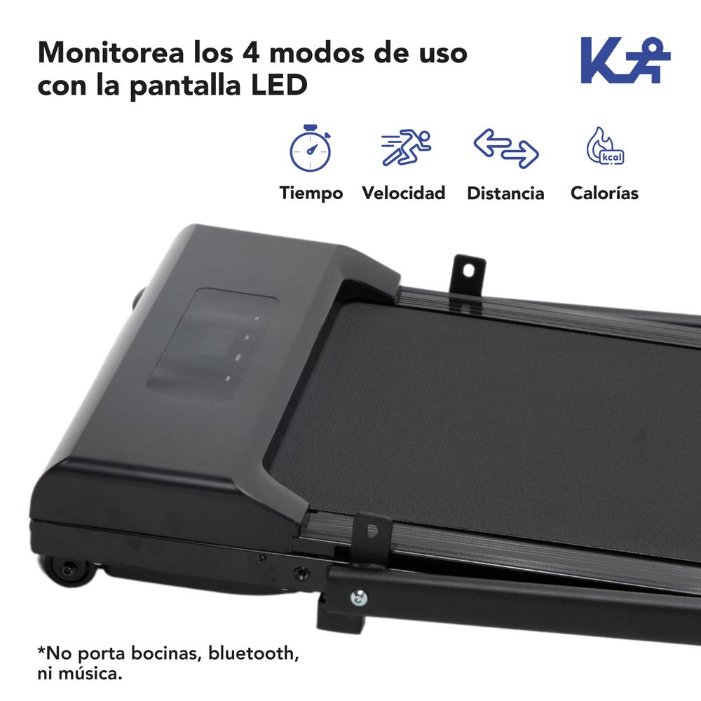 Caminadora Electrica Plegable 1.3 HP Banda Correr Kingsports