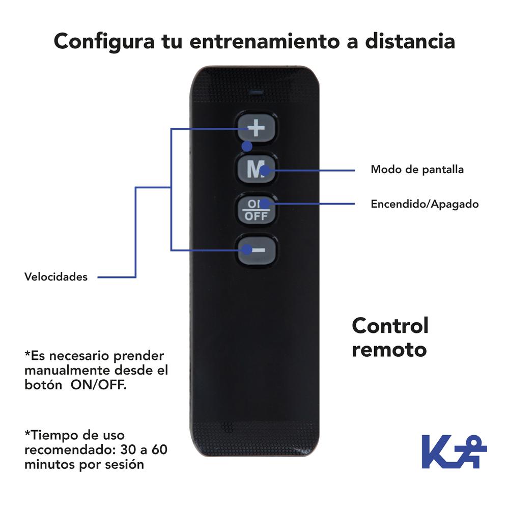 Caminadora Electrica Plegable 1.3 HP Banda Correr Kingsports