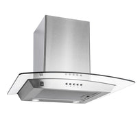 Campana Extractora Cocina Vidrio Templado Acero InoxidableHJCC1222CH00