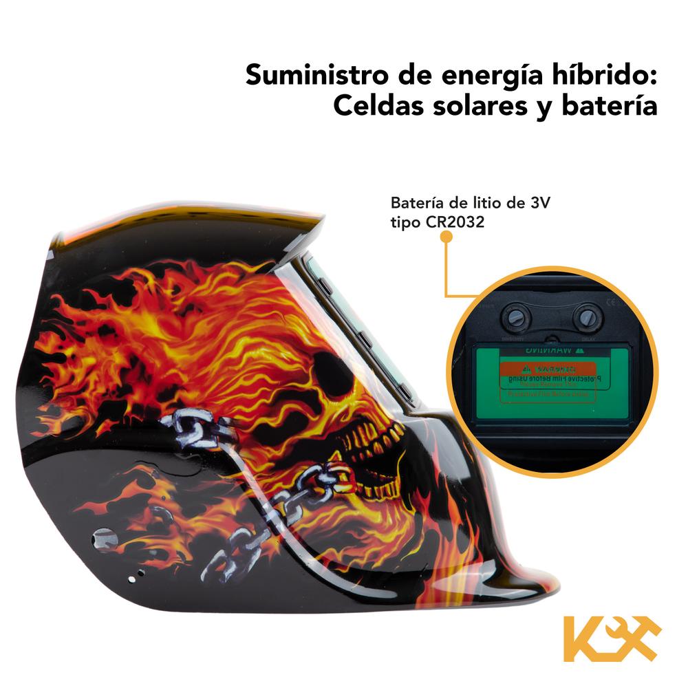 Careta Electrónica para Soldar Diseños Kingsman