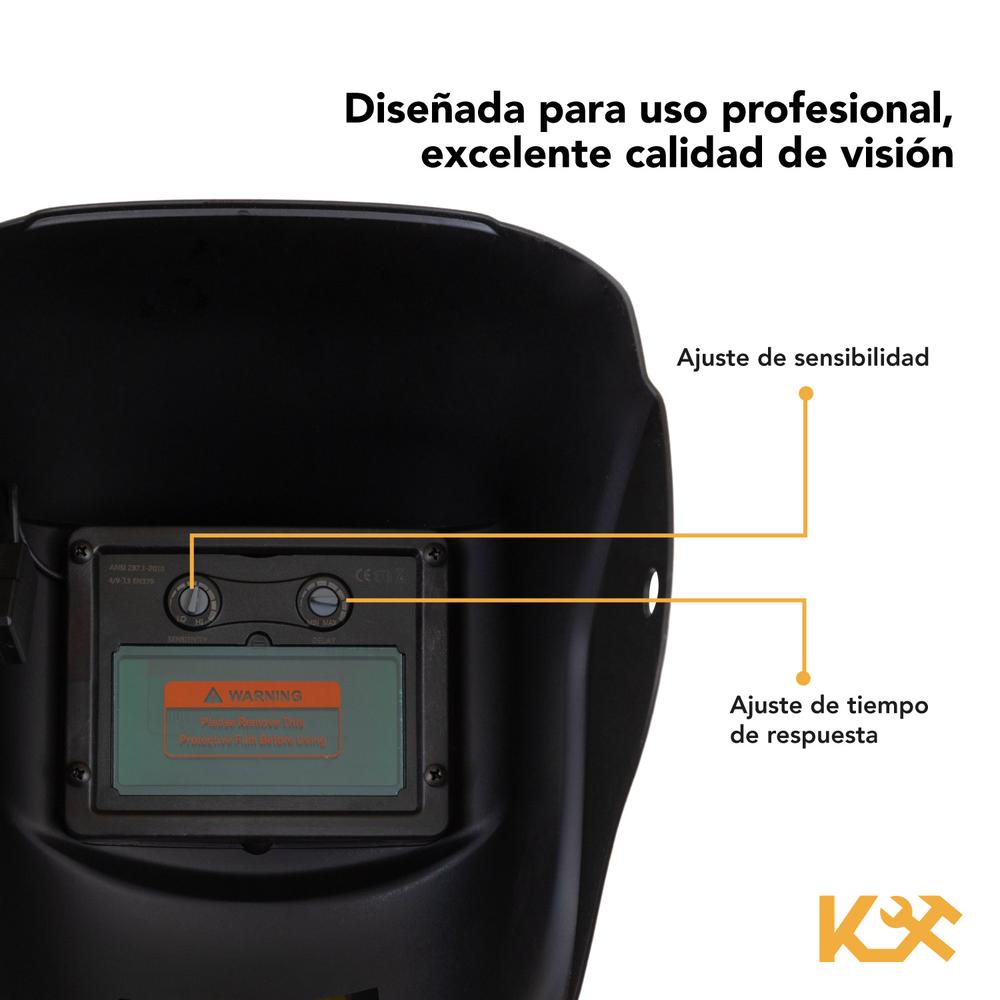 Careta Electrónica para Soldar Diseños Kingsman