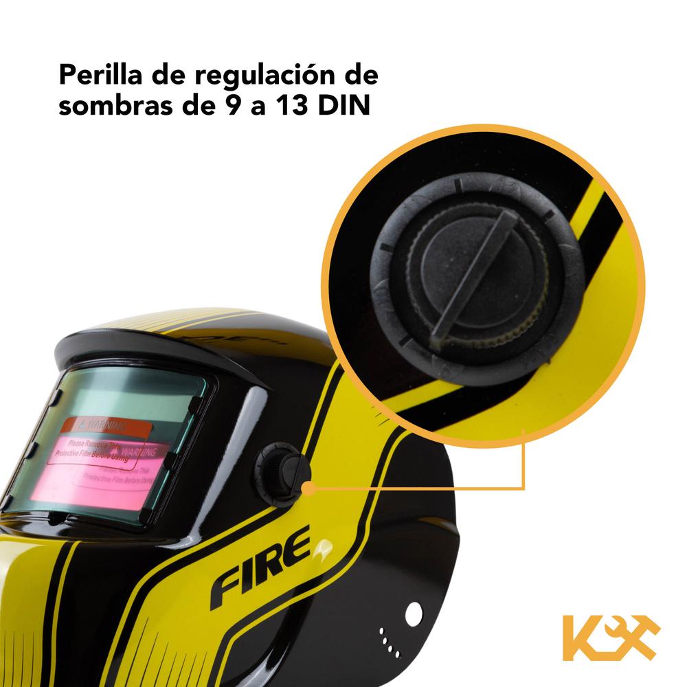 Careta Electrónica para Soldar Diseños Kingsman