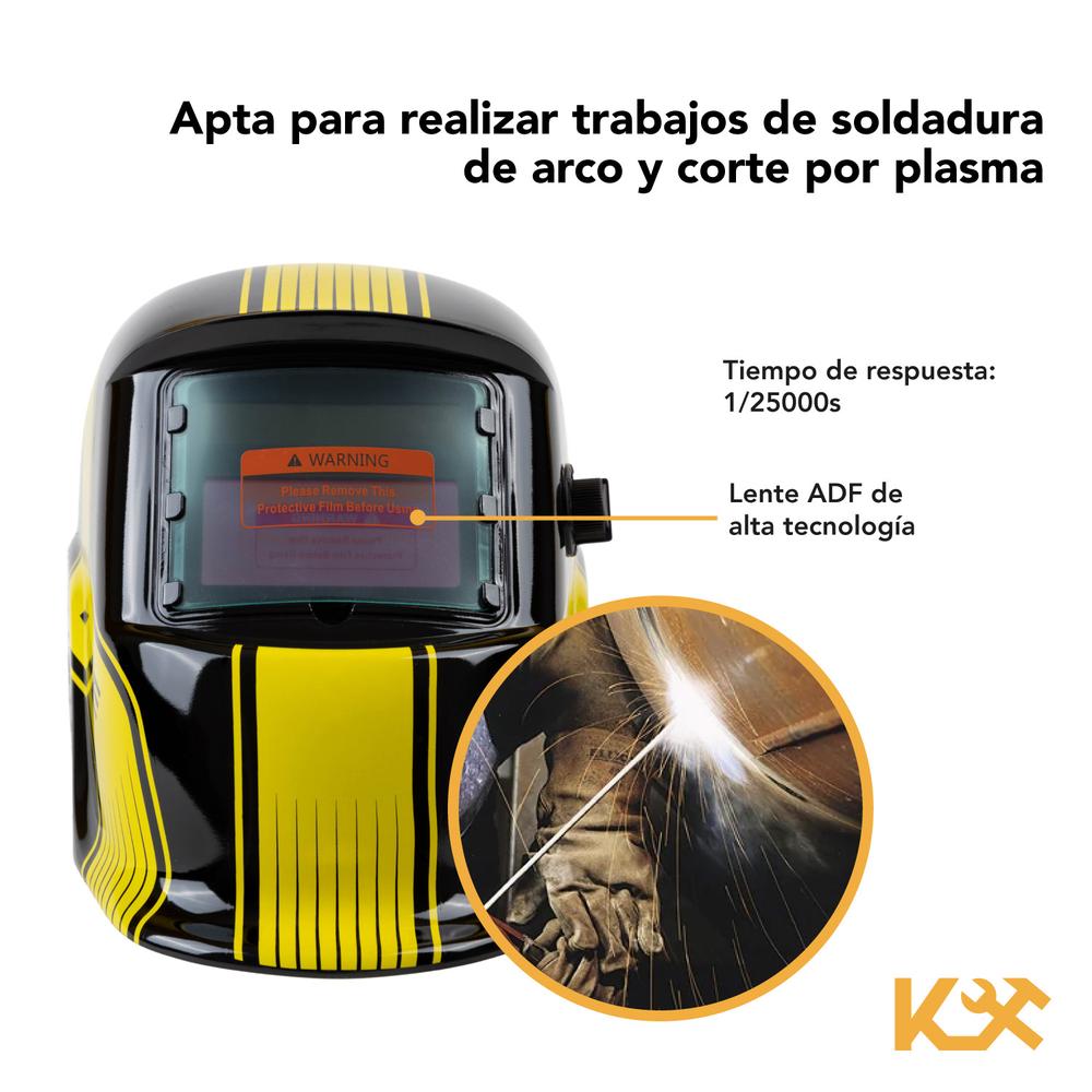 Careta Electrónica para Soldar Diseños Kingsman