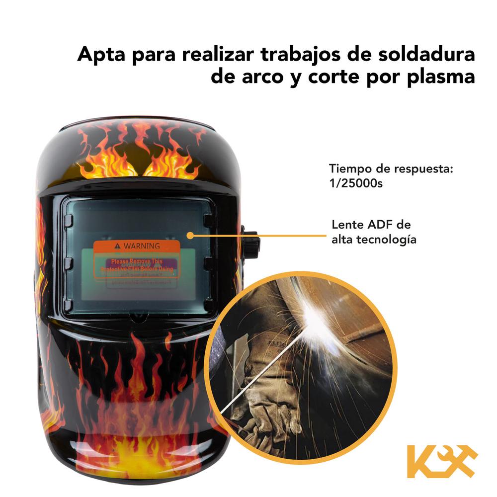 Careta Electrónica para Soldar Diseños Kingsman