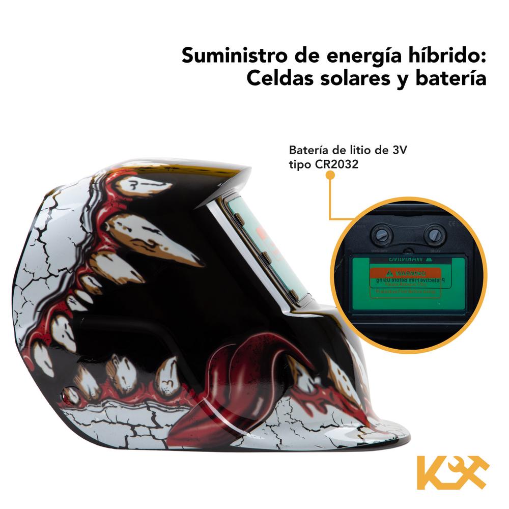 Careta Electrónica para Soldar Diseños Kingsman