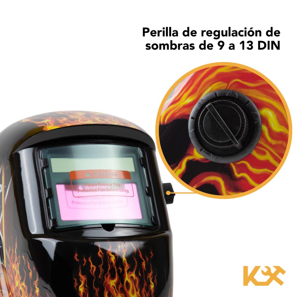 Careta Electrónica para Soldar Diseños Kingsman