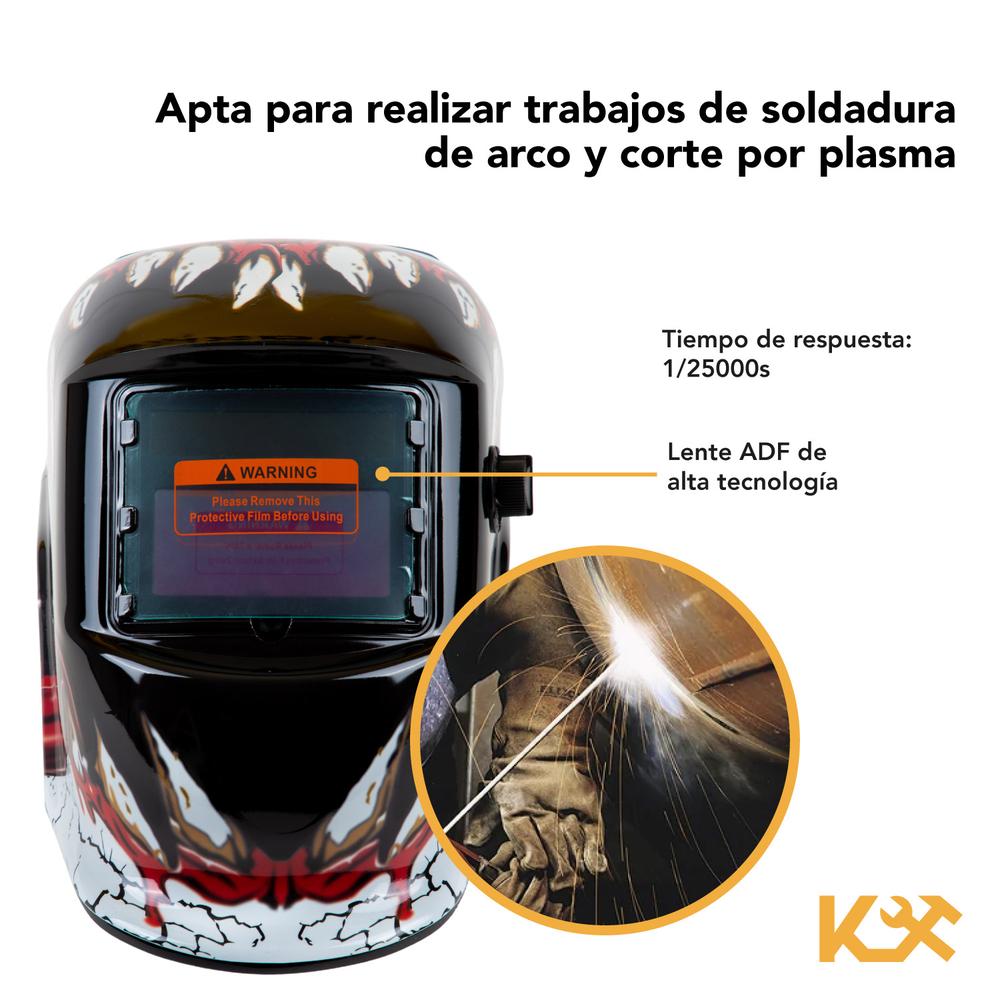 Careta Electrónica para Soldar Diseños Kingsman