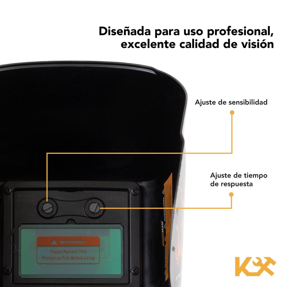 Careta Electrónica para Soldar Diseños Kingsman