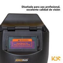 Careta Electrónica Para Soldar Uso Industrial 9-13 KingsmanKINGMSK50