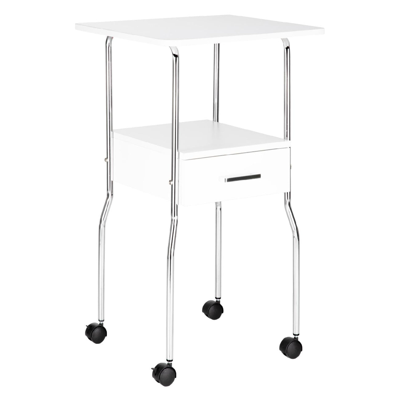 Carrito Mesa Auxiliar Mueble Multiusos 1 Cajón Spa Estética