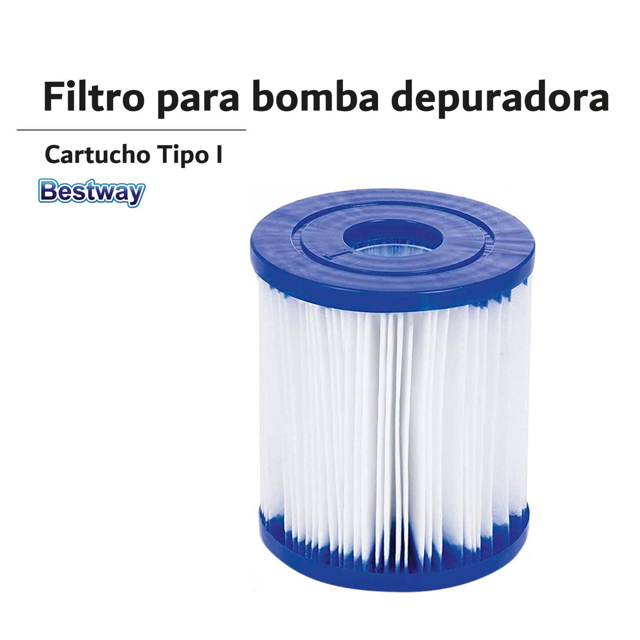 Cartucho de Repuesto para Bomba de Filtro de Alberca Tipo I  Modelo 58093 Bestway