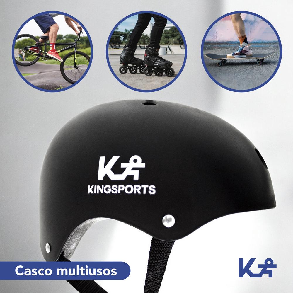 Casco Protector Scooter Bicicleta Monopatín ABS Espuma EPS