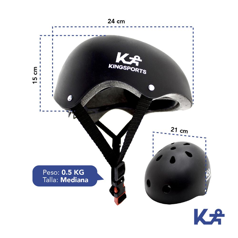 Casco Protector Scooter Bicicleta Monopatín ABS Espuma EPS