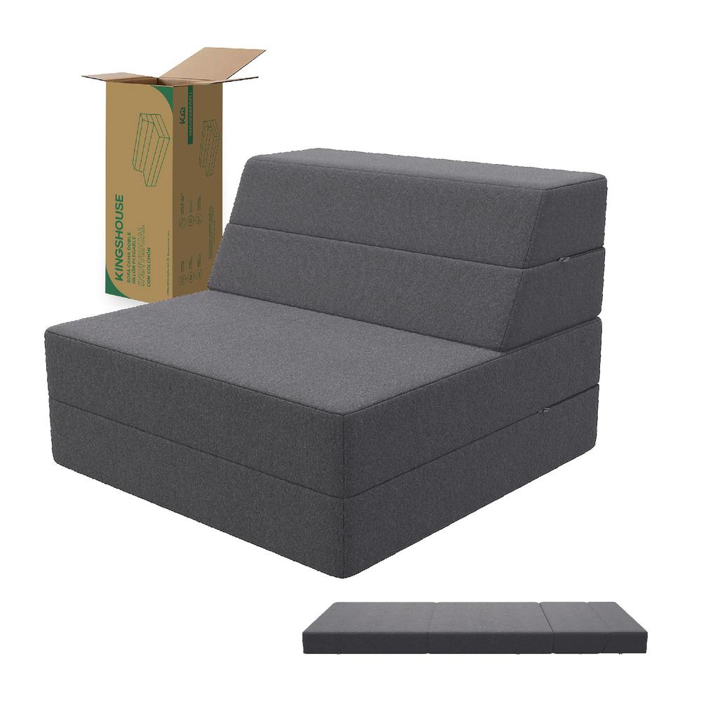 Sofa Cama Sillon Plegable Individual 2 en 1 Colchon Portatil