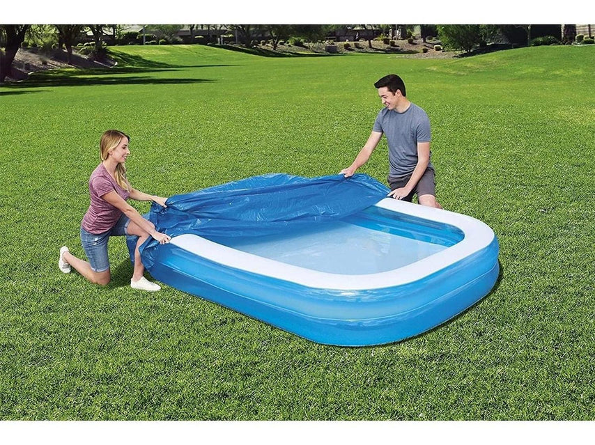 Cobertor Cubierta para Alberca Inflable Rectangular Azul 262 x 175 x 51 cm Modelo 58319 Bestway58319-BEST