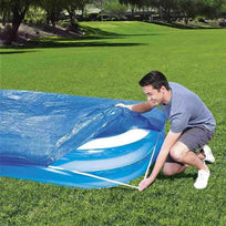 Cobertor Cubierta para Alberca Inflable Rectangular Azul 262 x 175 x 51 cm Modelo 58319 Bestway58319-BEST