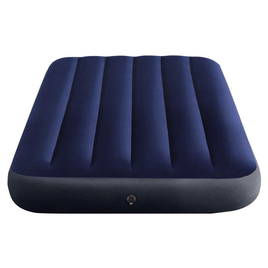 Colchon Cama Campismo Inflable Twin Clasica Azul 1 Per Intex64757-INTEX