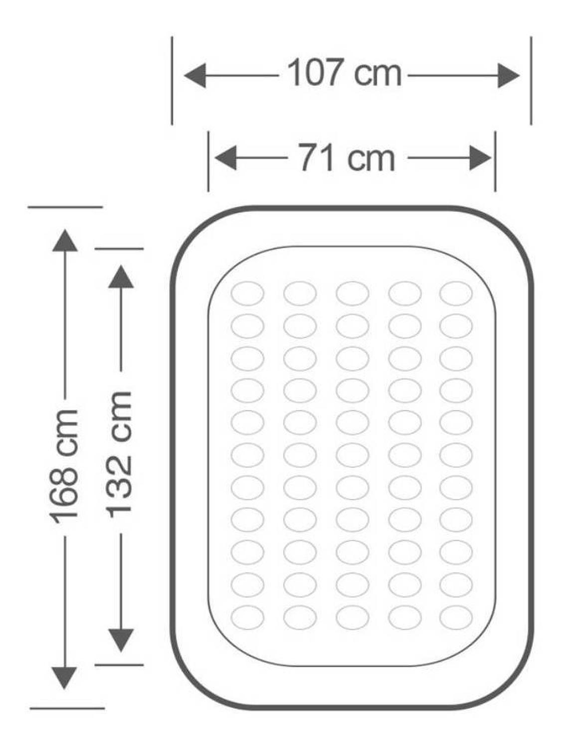 Colchón Cama Inflable Viaje Para Niños + Funda + Bomba Intex