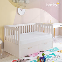 Colchon Cuna Bebe Impermeable Memory 120 x 60 x 15 cm SmallBAMBYDREAM20