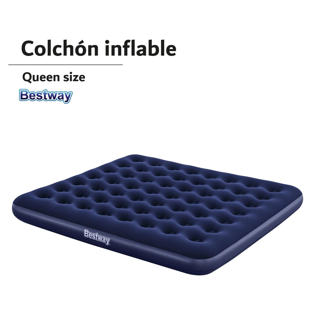 Colchon Inflable Kingsize Bestway Modelo  67004 Para Campismo