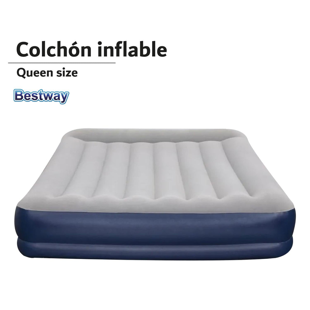 Colchón Inflable Queen Tritech con Bomba 203 x 152 x 36 cm 67726 Bestway