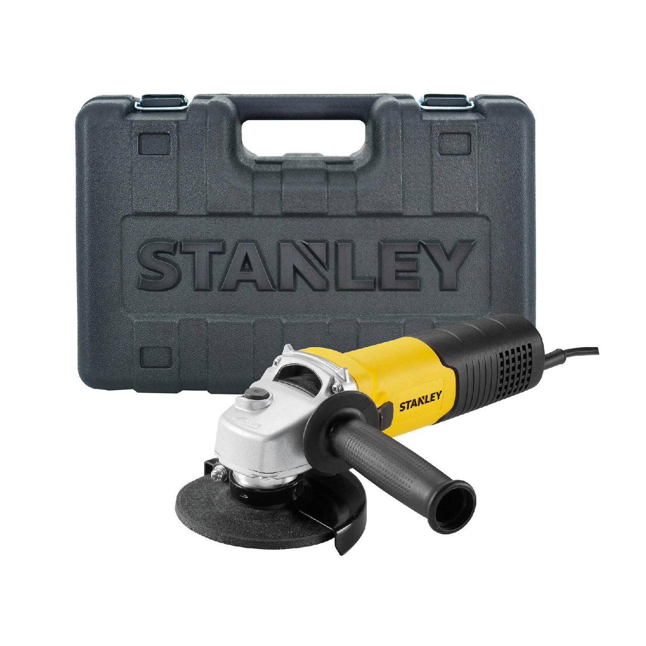 Combo de Esmeriladora 1050 w Estuche Plastico y 2 Discos Diamantados SGS1045K Stanley