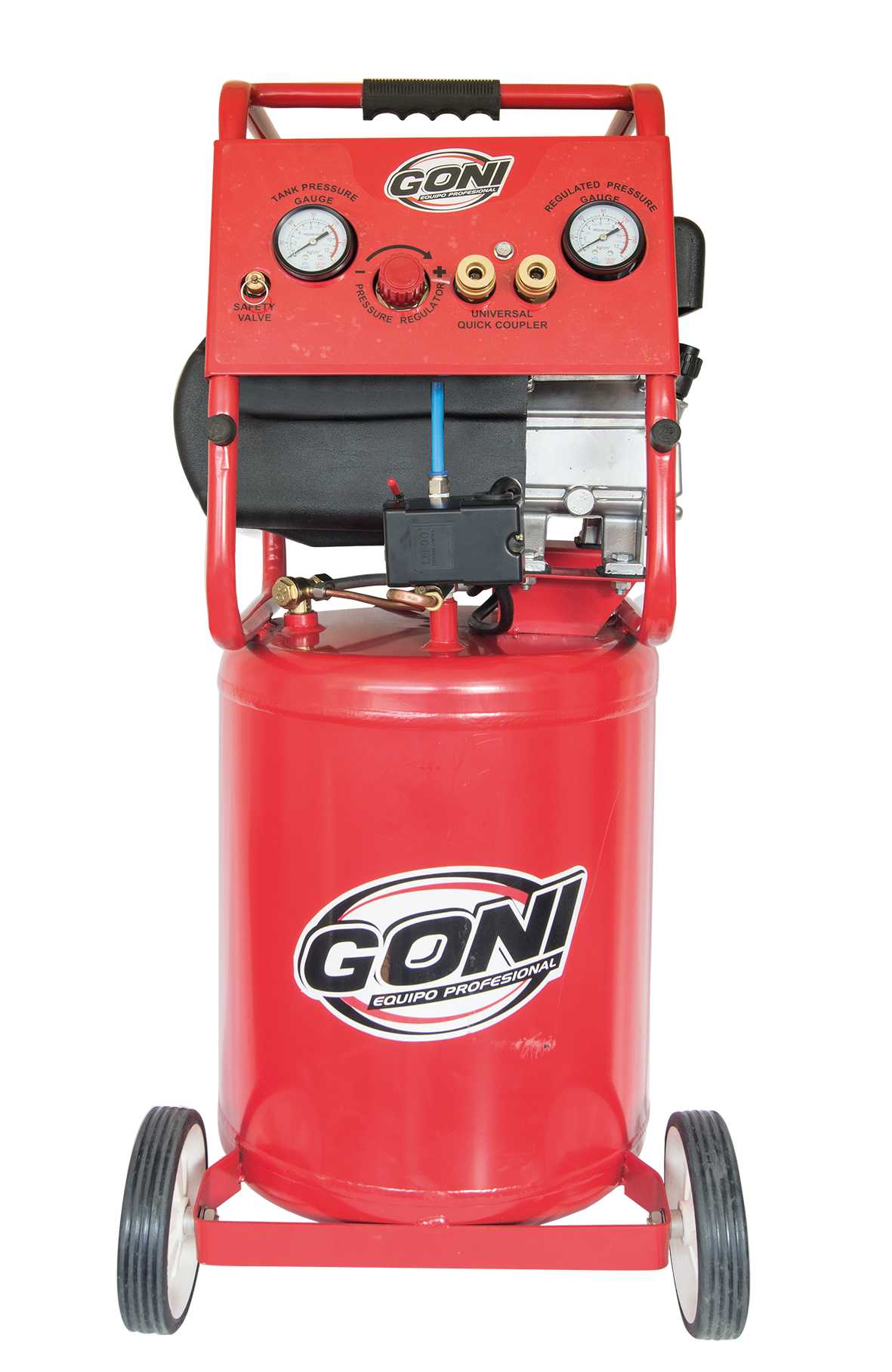 Compresor 3.5 Hp Con Tanque De 50 LITROS Vertical 958 Goni