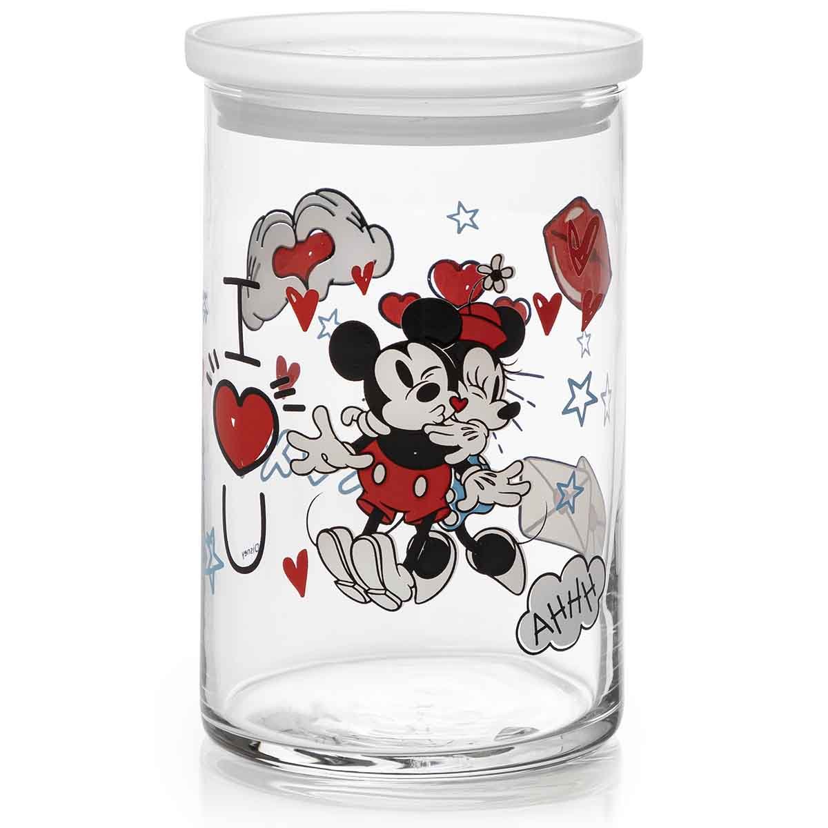 Contenedores 950ml Minnie Mickey Recipientes 2 Pzas Disney