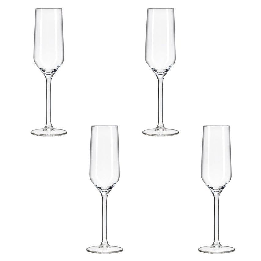 Copas De Champagne Flauta Cristal 4 Pzas 221ml Royal Leerdam2671670-LIB
