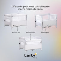 Corral Colecho Bebe Plegable Con Colchon Impermeable ViajeCOMBO-BAMBYD-5