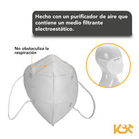 Cubrebocas Mascarilla KN95 N95 Certificacion FDA CE Ajustable300109