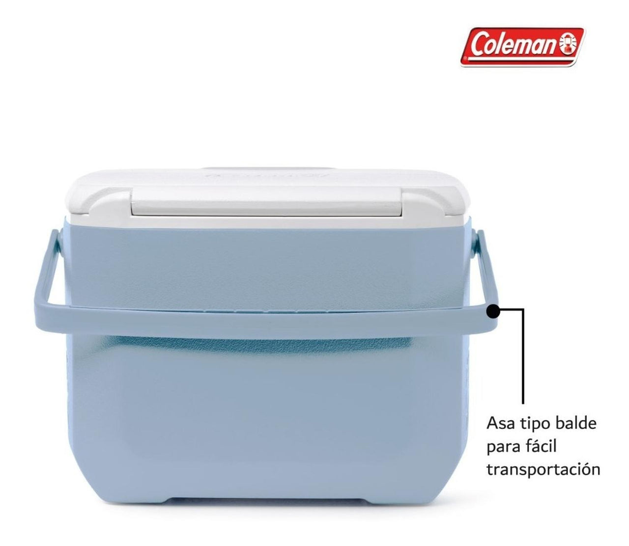 Hielera Coleman Portatil 16qt 15lts Con Asa Para 22 Latas